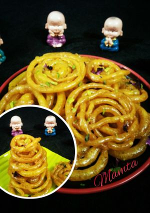 A picture of Instant Jalebi.