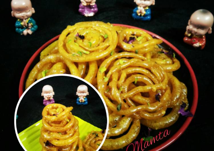 Easiest Way to Prepare Ultimate Instant Jalebi