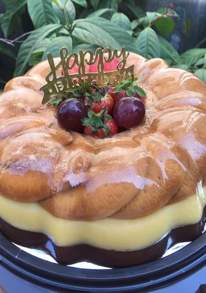 Foto resep Pudding Regal 3 Lapis