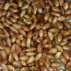 A picture of Low-carb Salted Caramel Almond Brittle.