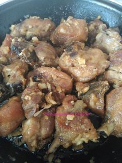 Una foto de Pollo al ajillo (tradicional)