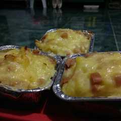 Maccaroni schotel with mozzarella cheese oven/kukus রেসিপির প্রধান ছবি