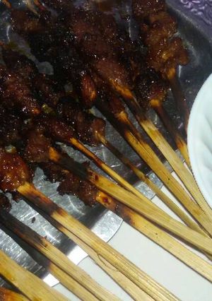 Foto resep Sate Sapi Bumbu kecap 🍴