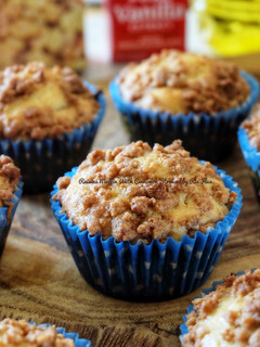 Foto resep Raisins Muffin With Cinnamon Streusel