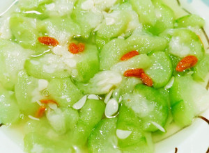 枸杞絲瓜（無油-糖尿病友善） 的食譜成品照片