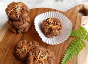 Foto resep Choco Cheese Oat Cookies (No Oven, No Mixer, Takaran Sendok)