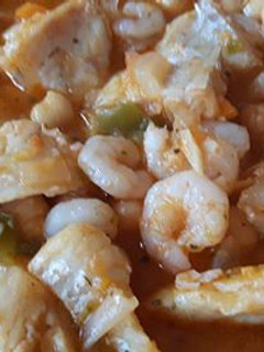 Una foto de Garbanzos con pescado