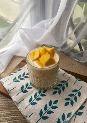 Gambar Mango Sago Coconut Dessert