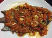 Gambar ikan goreng baronang