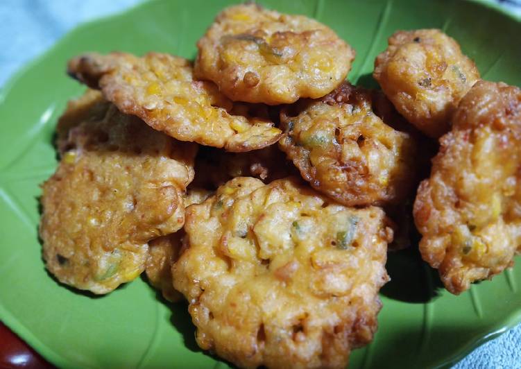 Resep Bakwan Jagung pedas yang Bikin Ngiler