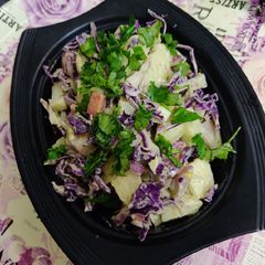 A picture of Sweet potato salad.