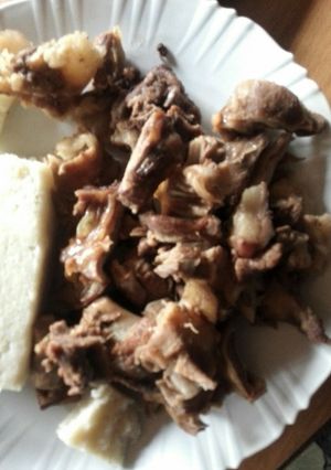 A picture of Nyama Choma.
