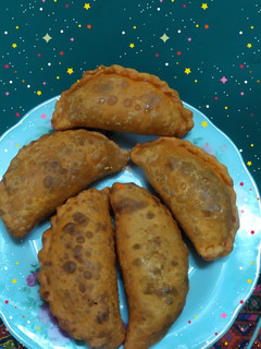 عکسی از دستور پیراشکی مرغ