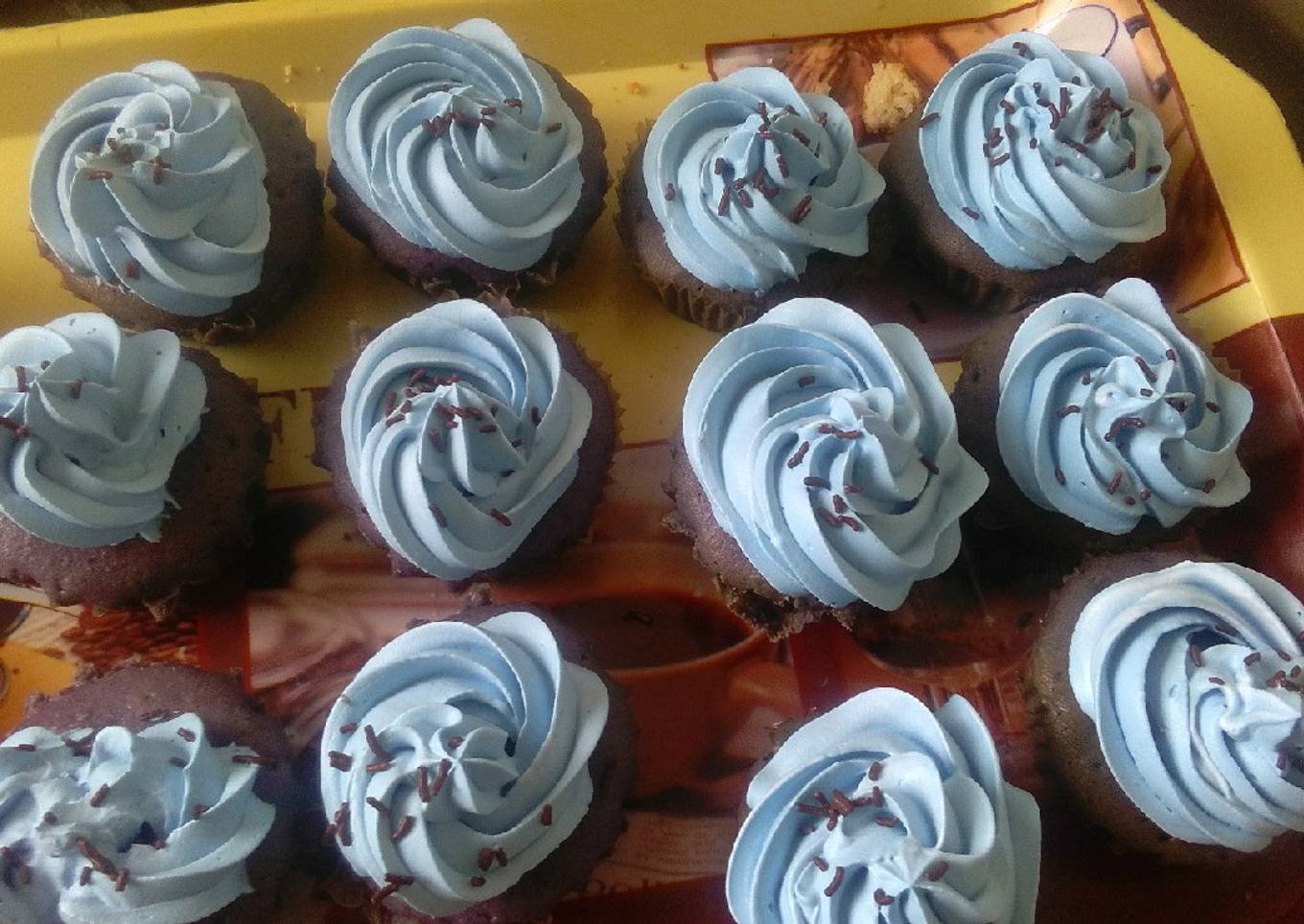 Blueberry cupcakes