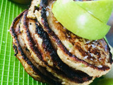Pancake de manzana verde