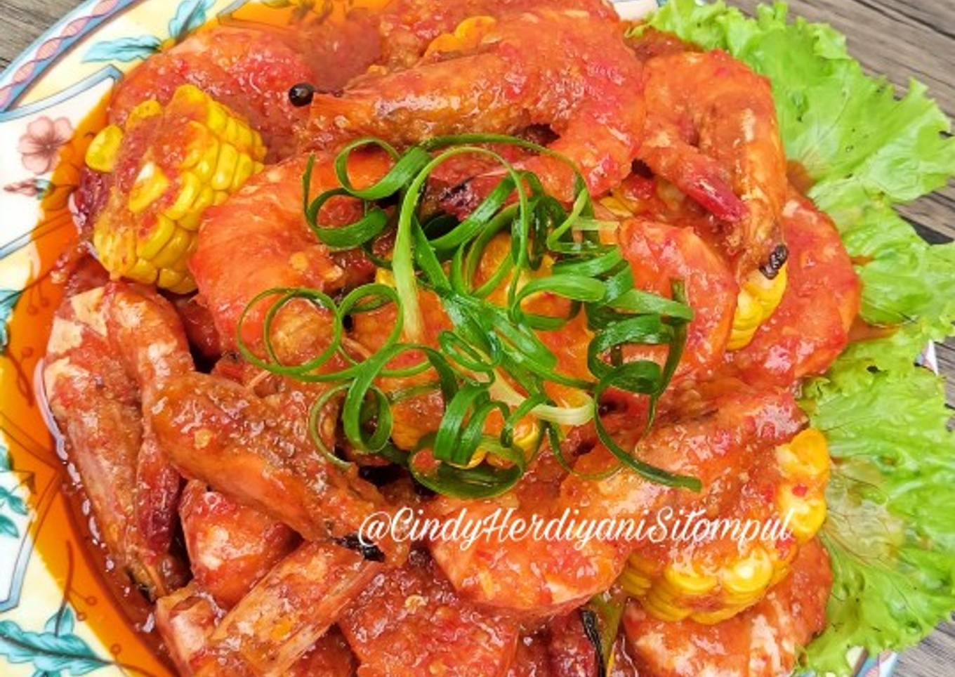 Resep Udang Saus Padang Anti Gagal