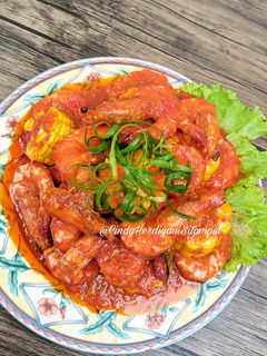Foto resep Udang Saus Padang