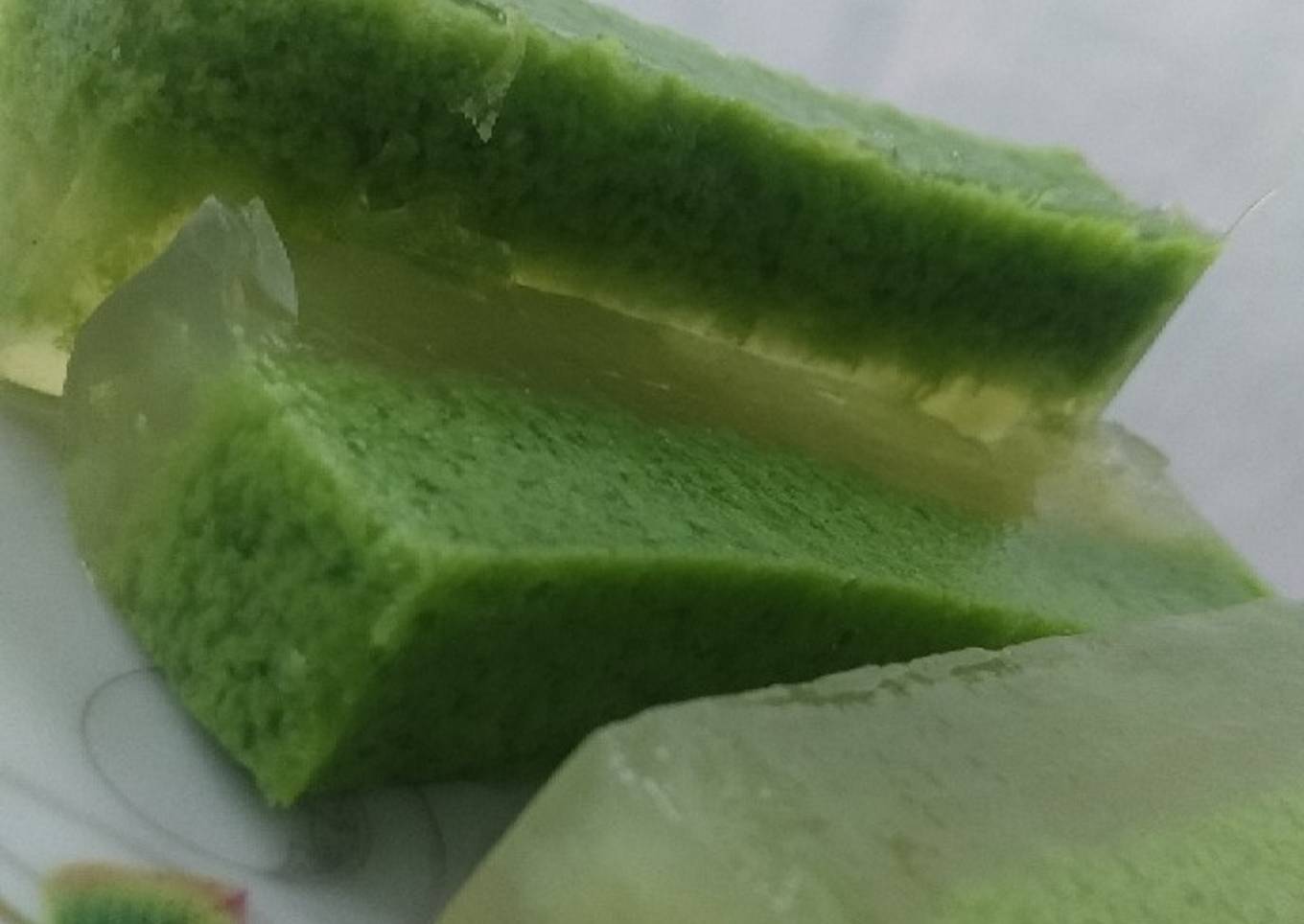 Puding lumut enak kebangetan