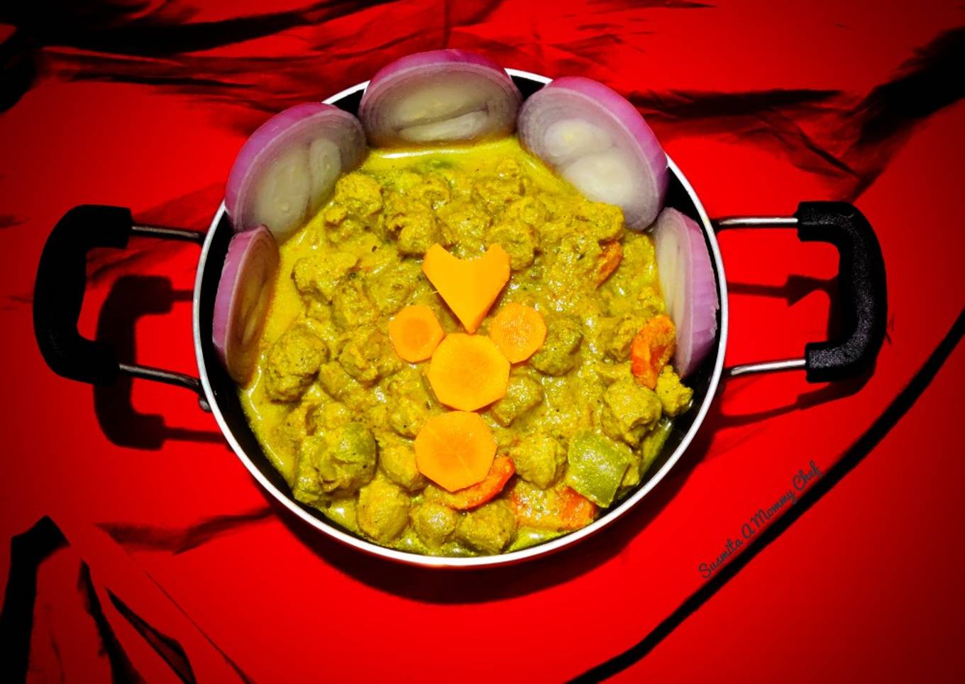 Soya chunks korma