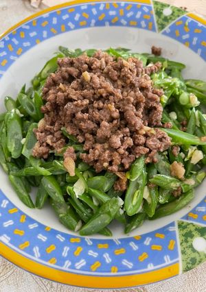 Foto resep Tumis Buncis Daging Giling