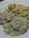 Filetes de solomillo de pavo a la crema