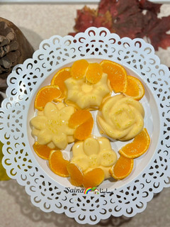 عکسی از دستور دسر فرانسوی فروماژ tangerine fromage🇫🇷