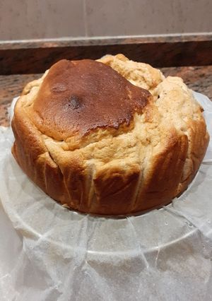 Una foto de Tarta de yogurt griego