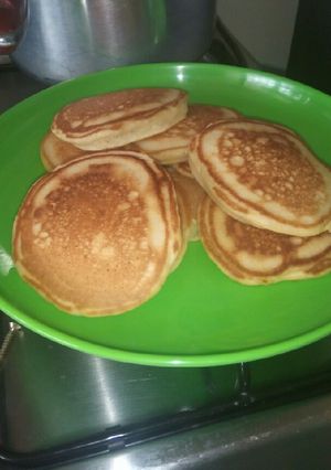A picture of Soft Delicious Fluffy Pancakes.
