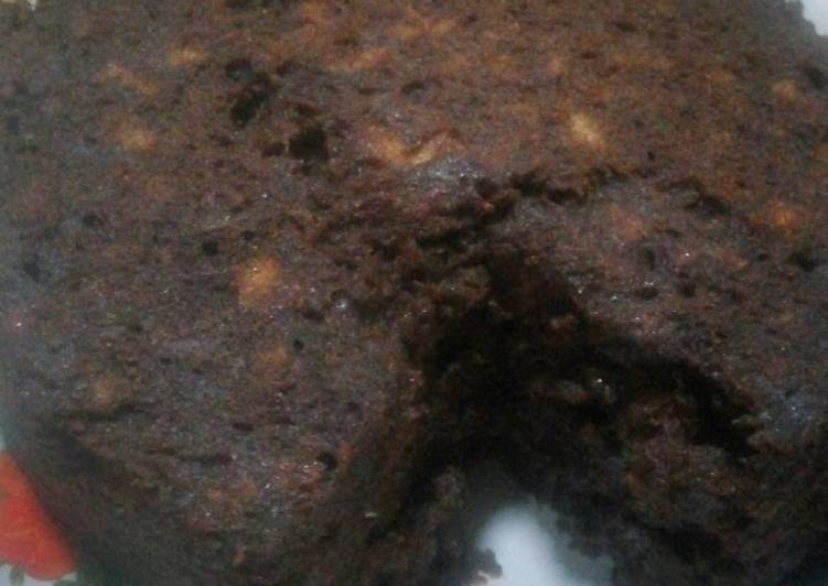 Banana cake chocolate