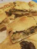 Calzone pugliese con sponzale (pizza non lievitata)