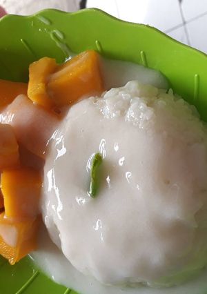 Foto resep Manggo sticky rice (no ribet)