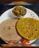 Undhiyu and Thepla