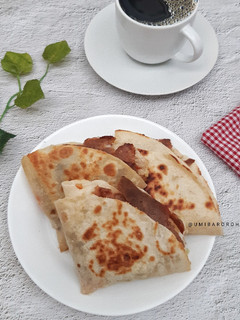 Foto resep Homemade Tortila dan Kebab lipat