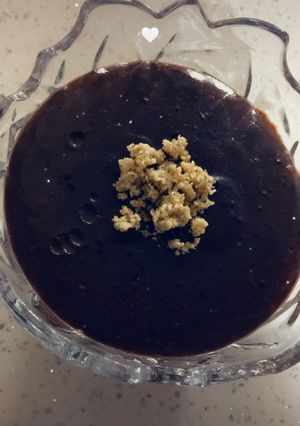 عکسی از دستور پودينگ شكلاتی 🙈😋