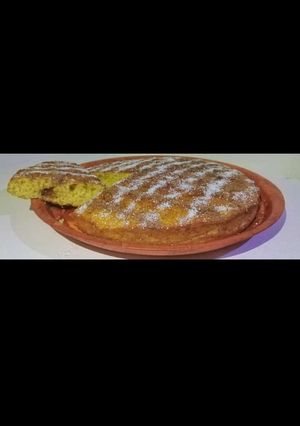 صورة لوصفة كعك خفيف بمربى التين