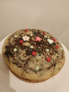 عکسی از دستور کیک زبرا بدون فر