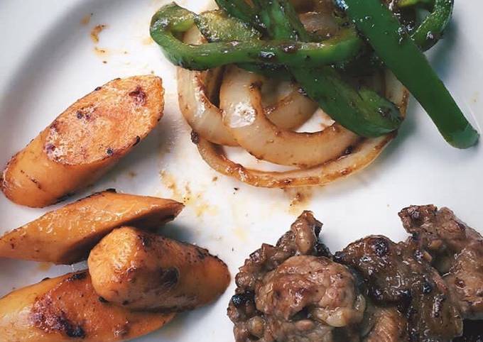 Langkah Mudah untuk Menyiapkan Bbq beef sederhana Anti Gagal