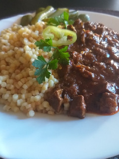 Szarvas szív pörkölt🦌🧄🧅🌶 recept fotója