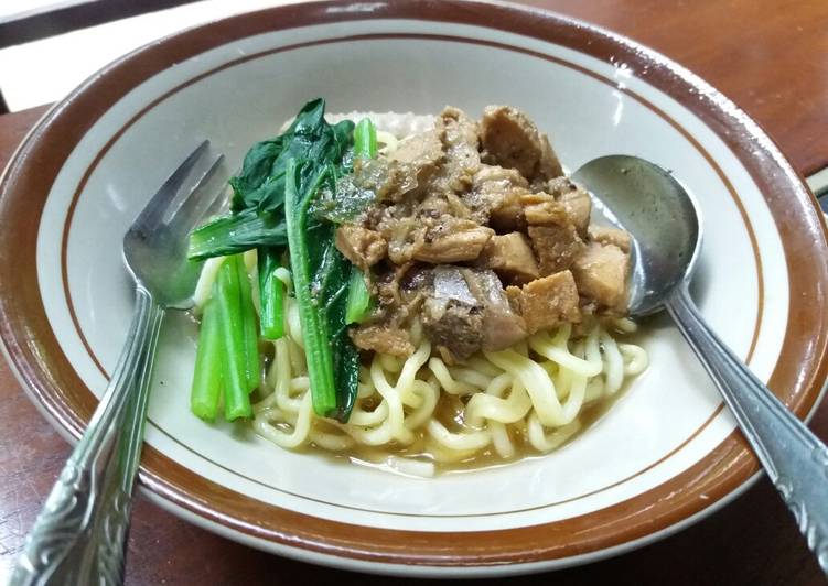 Resep Mie Ayam Homemade Simple, Sempurna