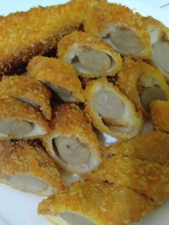 Foto resep Sosis gulung roti tawar