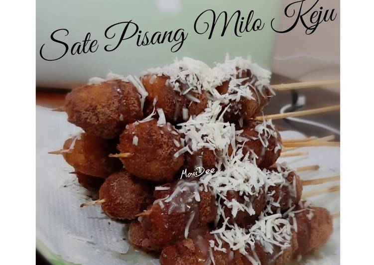 Sate Pisang Milo Keju