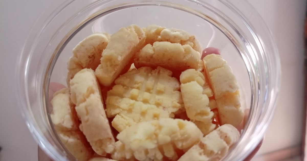 Semprit keju susu