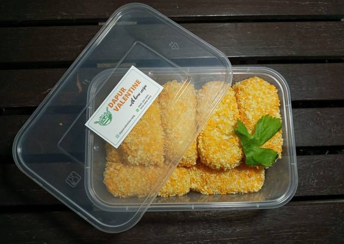 Lemper goreng isi ayam suwir