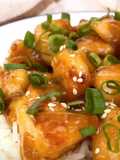 Tofu com molho agridoce