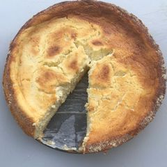 A picture of Citrus Ricotta Cheesecake.