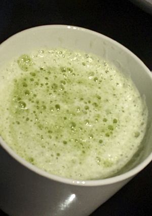 A picture of KNK's Matcha Latte.