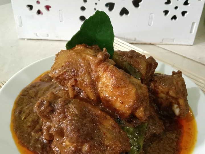 Cara Gampang Menyiapkan 11. Rendang Ayam Mantull Resep Rahasia aku Anti Gagal