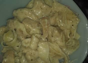 Popular Cuisine Chicken Alfredo pasta Yummy Popular Cuisine Chicken Alfredo pasta Yummy