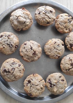 Une photo de Muffins Vegan banane chocolat