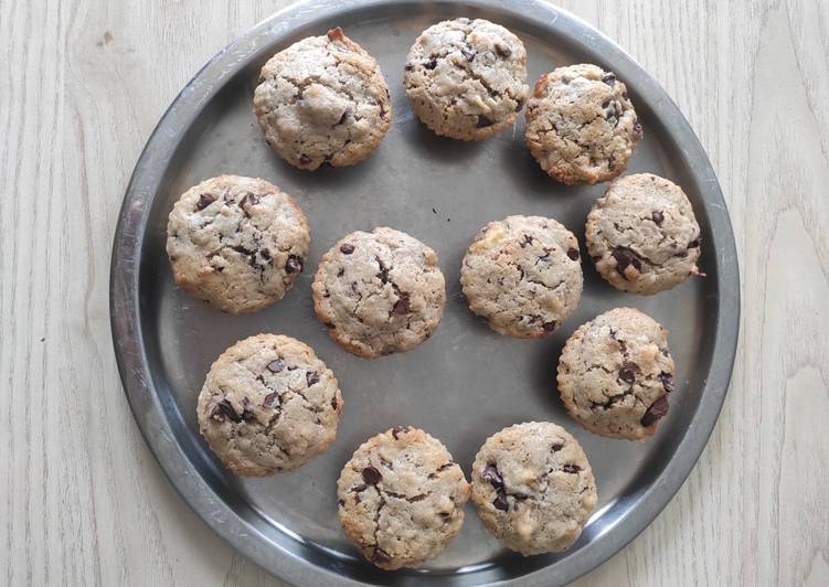 La Meilleur Recette De Muffins Vegan banane chocolat